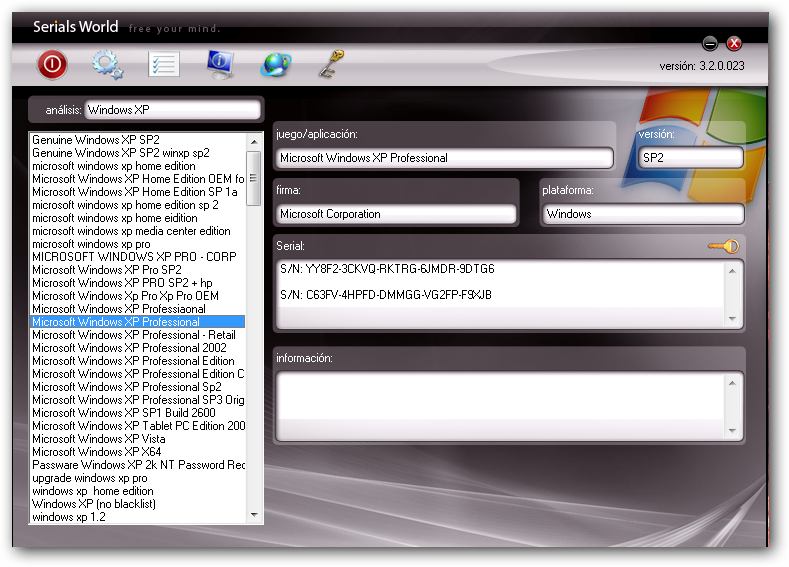 Programa para buscar Seriales-Millones de Programas