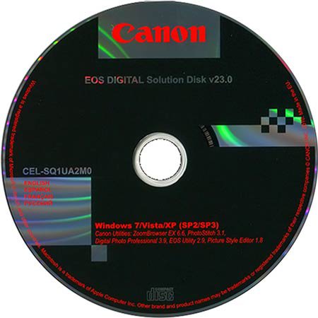 Canon EOS DIGITAL Solution Disk[Digital Photo Professional v3.9.1.0]