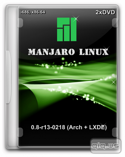 Manjaro Linux 0.8-r13-0218 (Arch + LXDE) [i686, x86-64] (2xDVD)