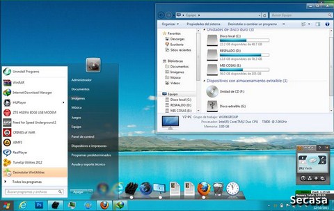 Windows 8 Skin Pack 8.0 [Windows 7] (x32/x64)